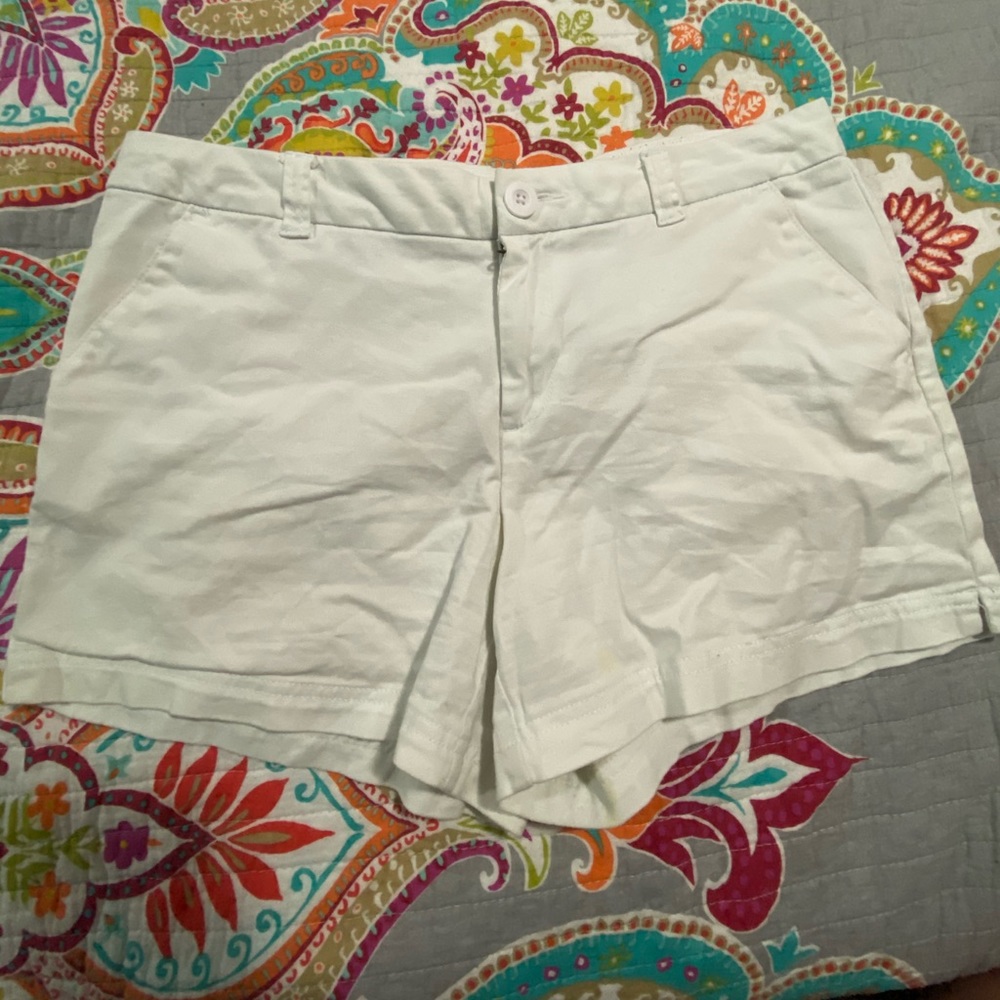 White Shorts
